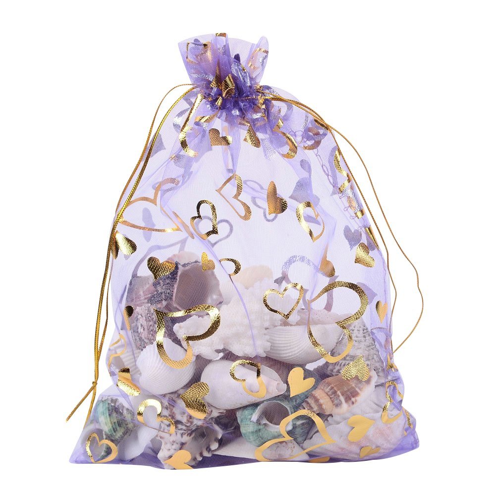 DMS RETAIL Return Gift Bags/Wedding Party Favor/Jewellery Pouch potli Bags 22*31 CMS(Pack of 15 Bags)