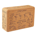 MERISHOPP Cork Yoga Block to Support and Deepen Stretches Antislip Exercise Brick Prop
