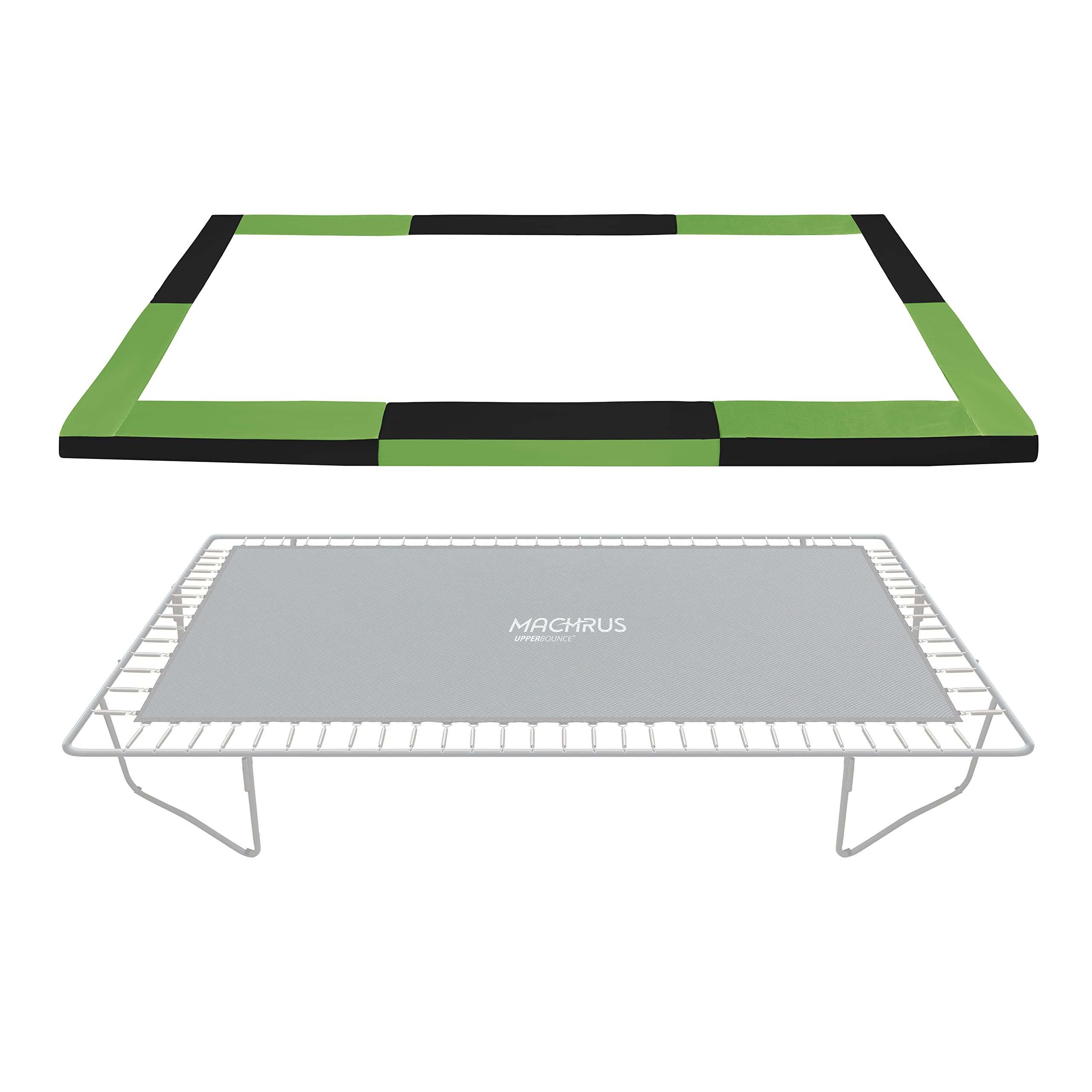 Upper Bounce Machrus Replacement Spring Cover - Safety Pad, Fits Only Brand 8X14 9X15 10X17 Ft Rectangular Trampoline Frames