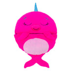 Happy Nappers: Pillow & Sleepy Sack: Lg - Neil The Pink Narwhal