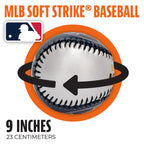 Franklin Sports Houston Astros Mlb Team Baseball - Mlb Team Logo Soft Baseballs - Toy Baseball For Kids - Great Decoration For D