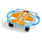 hand2mind Orange Plane Glider Scooter Board, Floor Scooter Board, Gross Motor Toys, Kids Exercise & Physical Education Equipment
