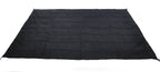 Waterproof Camping Tarp For Picnics, Tent Footprint, And Sunshade (Black-210X150Cm)