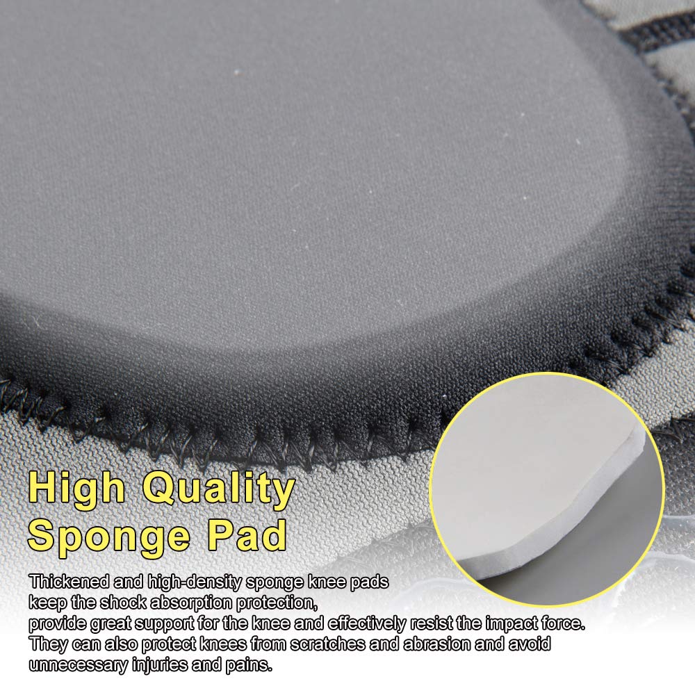 Hueglo Dance Knee Pads For Kids,Soft Breathable Knee Pads For Kids Junior Youth Knees Protective,Knee Support For Dancing Runnin