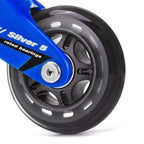 Tobwolf 8 Pack 64Mm 82A Indoor Inline Skate Replacement Wheels, Indoor Skating Wheels With Abec-7 Bearings, Luggage Wheels, Trai