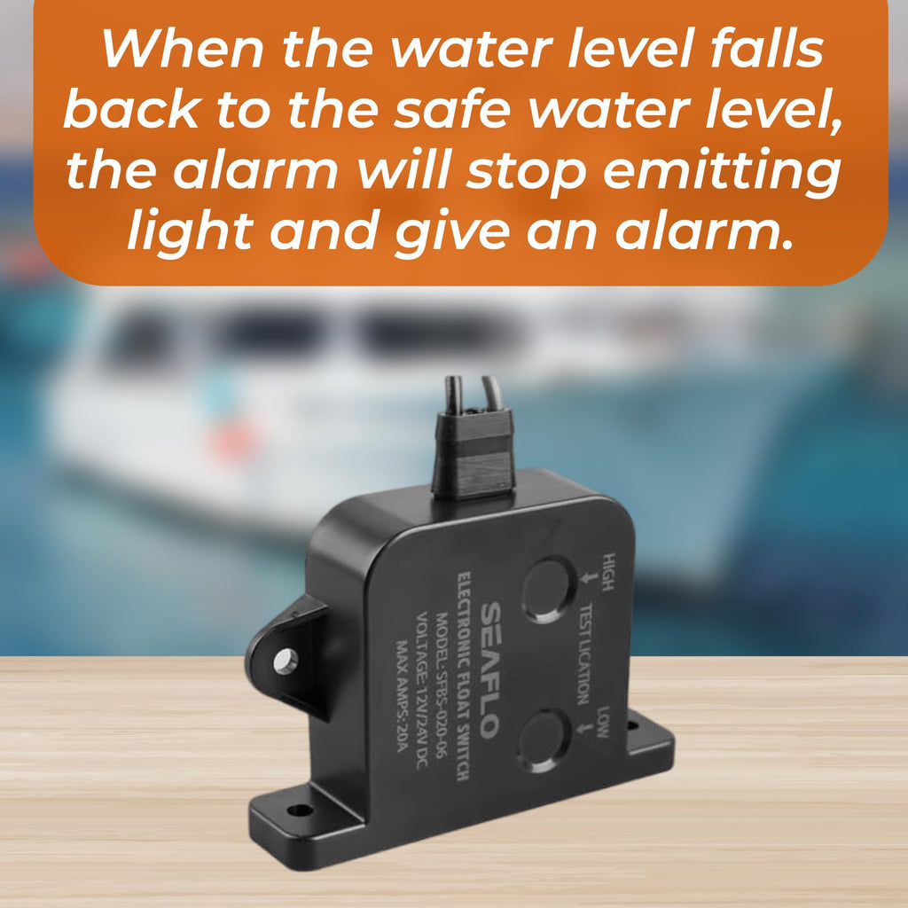 Seaflo 12V High Water Level Bilge Alarm System