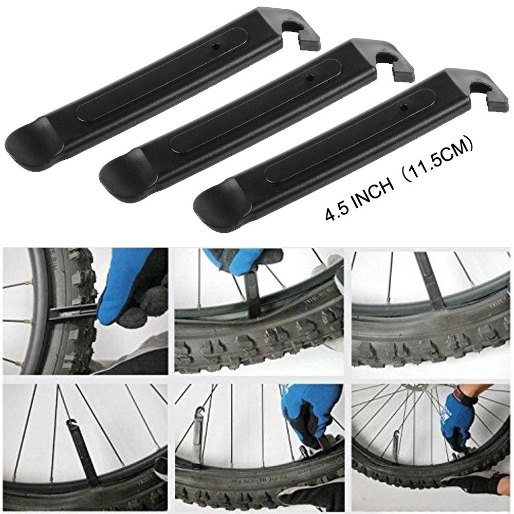 Daway B32 Bike Repair Tool Kits - 16 In 1 Multi Function Bicycle Mechanic Fix Tools Set Bag, Glueless Tire Tube Patches & Tire L