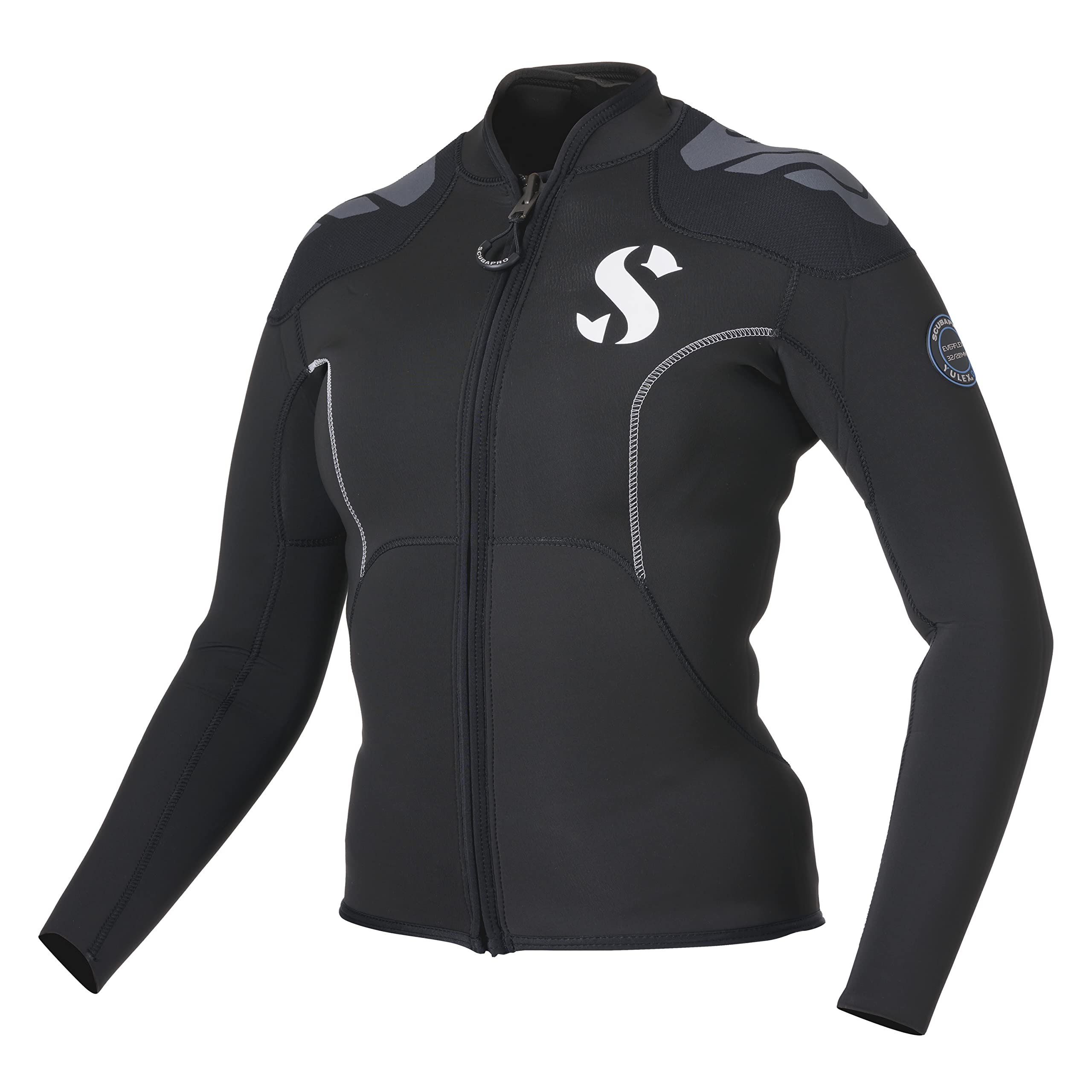 SCUBAPRO Everflex Yulex Dive Long Sleeve Top, Women, 3mm, L