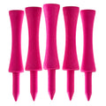100 PCS Bamboo Golf Tees | Multiple Colours & Sizes | Castle Golf Tees | Standard Golf Tees | Eco Friendly & Sustainable Bamboo 