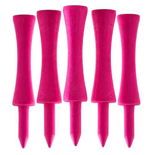 100 PCS Bamboo Golf Tees | Multiple Colours & Sizes | Castle Golf Tees | Standard Golf Tees | Eco Friendly & Sustainable Bamboo 