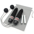 Benvo Weighted Ropeless Jump Rope Cordlee Speed Rope Skipping Rope For Double Unders, Exercise, Wod, Boxing, Mma Beachbody Train