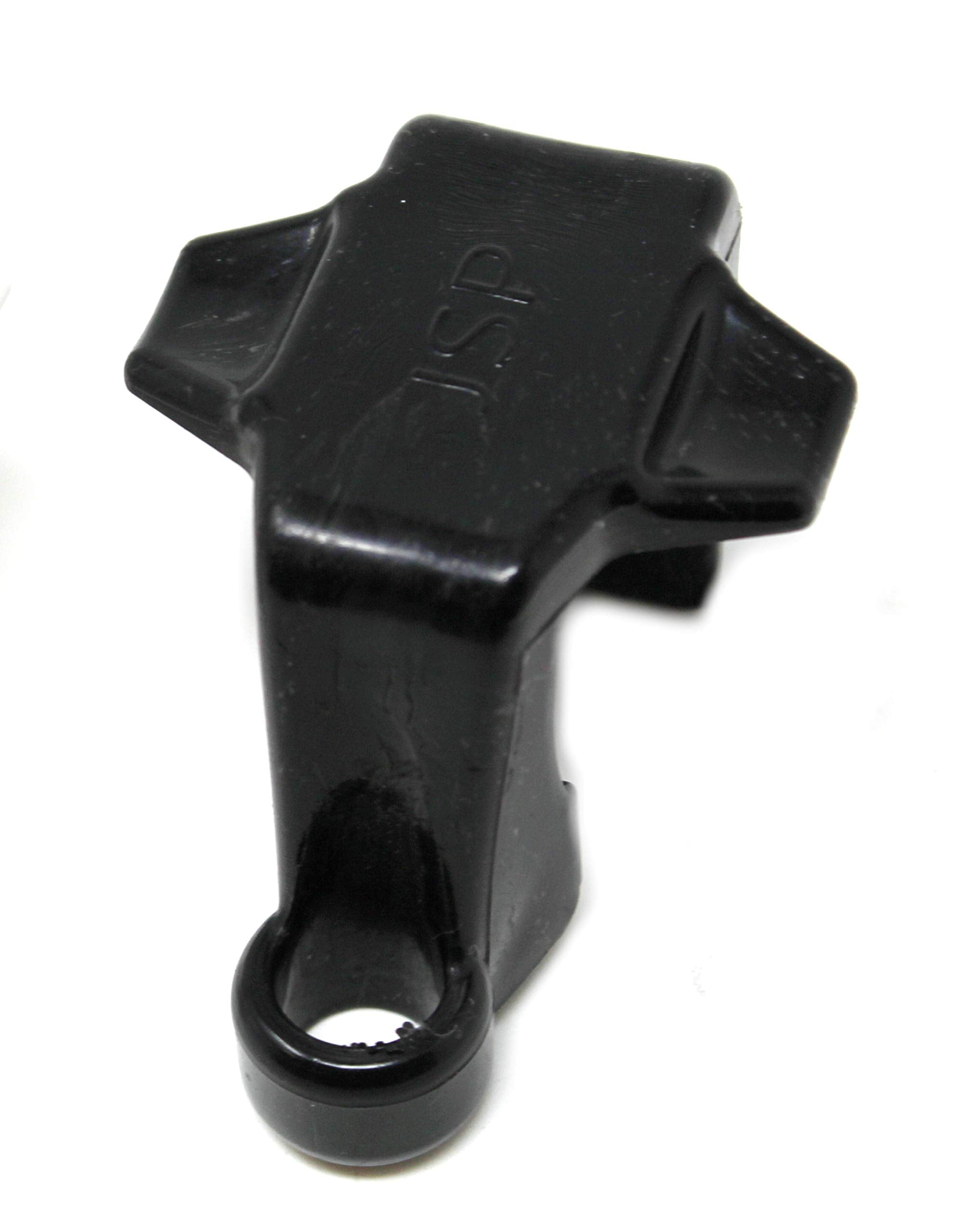 Jsp Manufacturing Black Plastic Pontoon Boat Square Rail Fender Adjuster Hanger Clip (4)