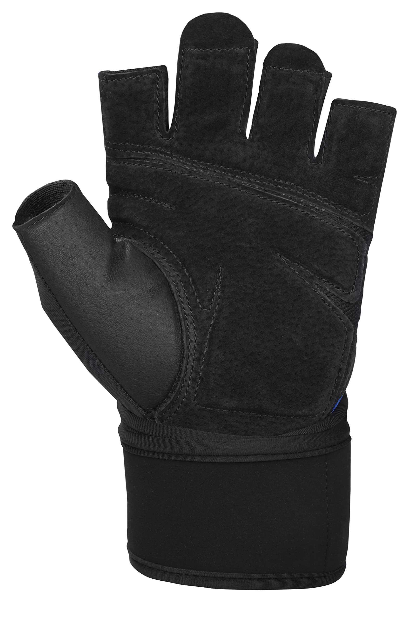 Harbinger Training Grip Wristwrap Weight Lifting Gloves, Unisex, Small, Blue
