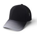 Zaysoo Men & Women Sports Cap Breathable Perforated Baseball Cap Adjustable Running Gym Cap (Black)