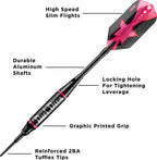 Viper Vanity Soft Tip Darts With Storage/Travel Case: Dart Diva, 16 Grams