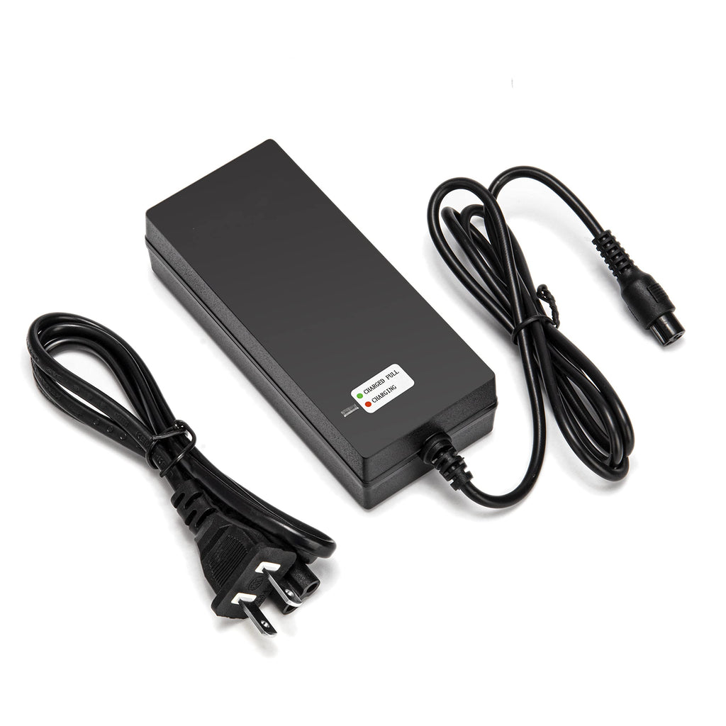 Evaplus 42V Charger Powerfast 3-Prong Inline Connector For 36V Pocket Mod, Sports Mod Lithium Battery, Battery Charger For Elect