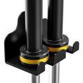 JNIHEEP Barbell Holder,Garage Gym Bar Wall Rack with 2 Bar Holders for Hanging Olympic Barbells, Curl Bars, Chains,Resistance Ba