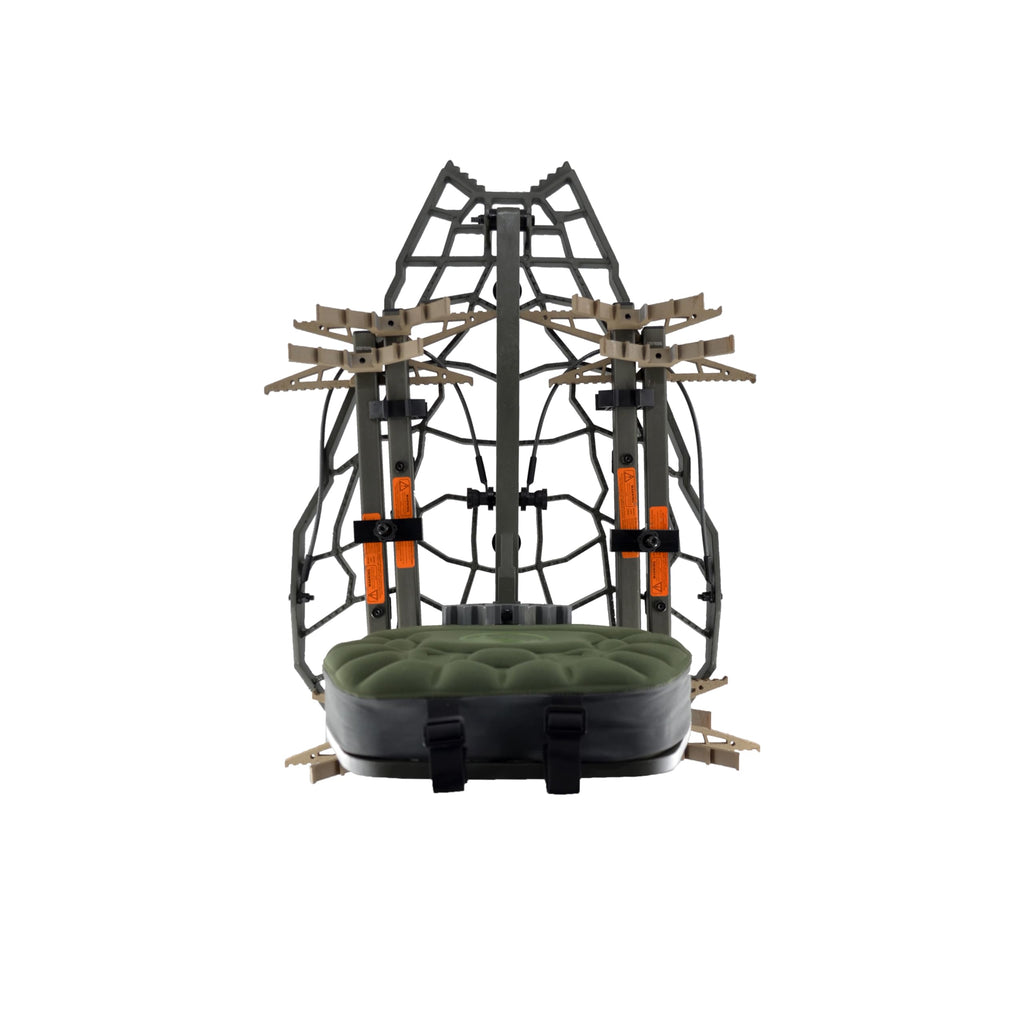 Xop Vanish Evolution - Cast Aluminum Hang On Tree Stand For Hunting - Deluxe Deer Stand