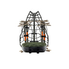 Xop Vanish Evolution - Cast Aluminum Hang On Tree Stand For Hunting - Deluxe Deer Stand