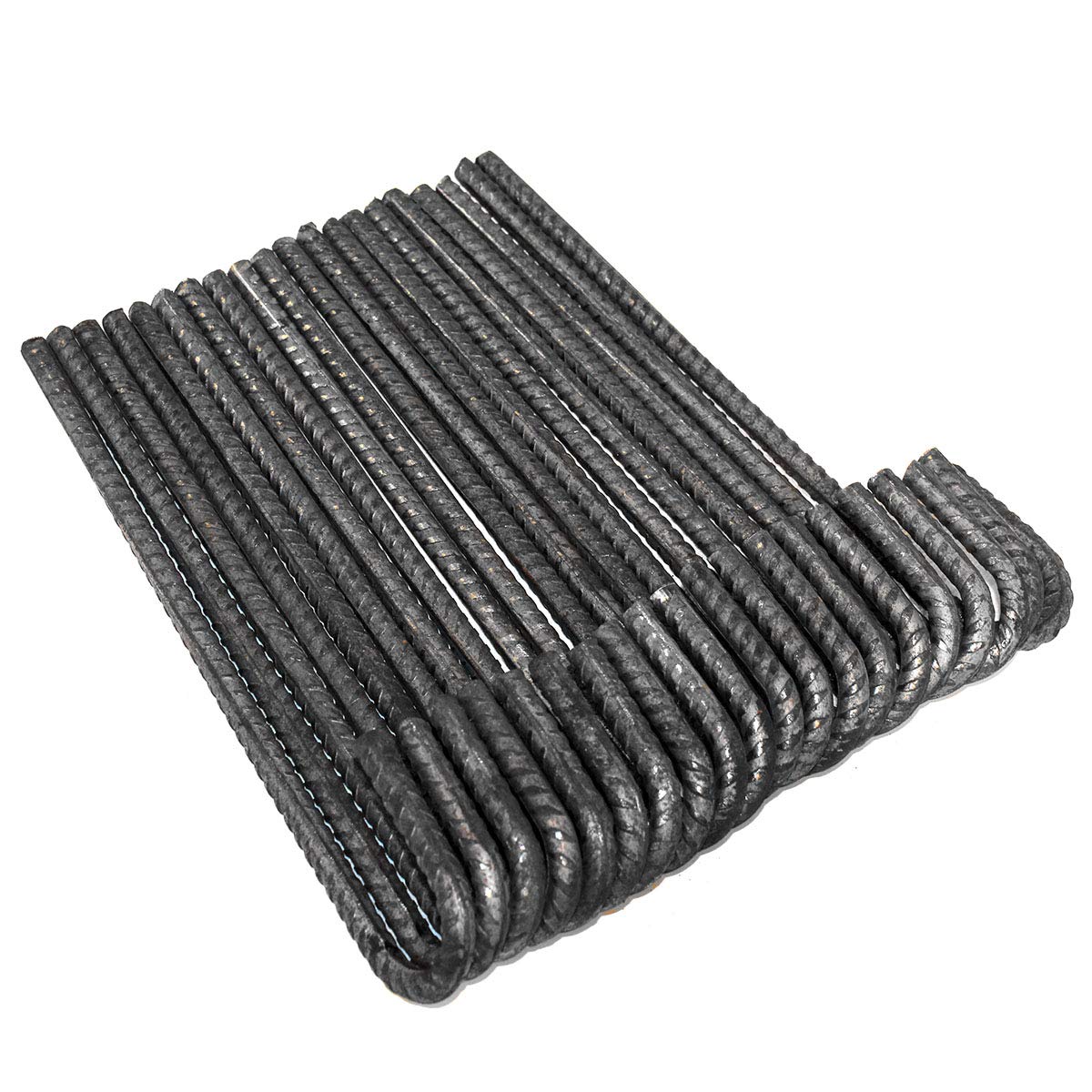 Deerbusters 18In Rebar Ground Stakes - Heavy Duty J Hook (40 Pack)