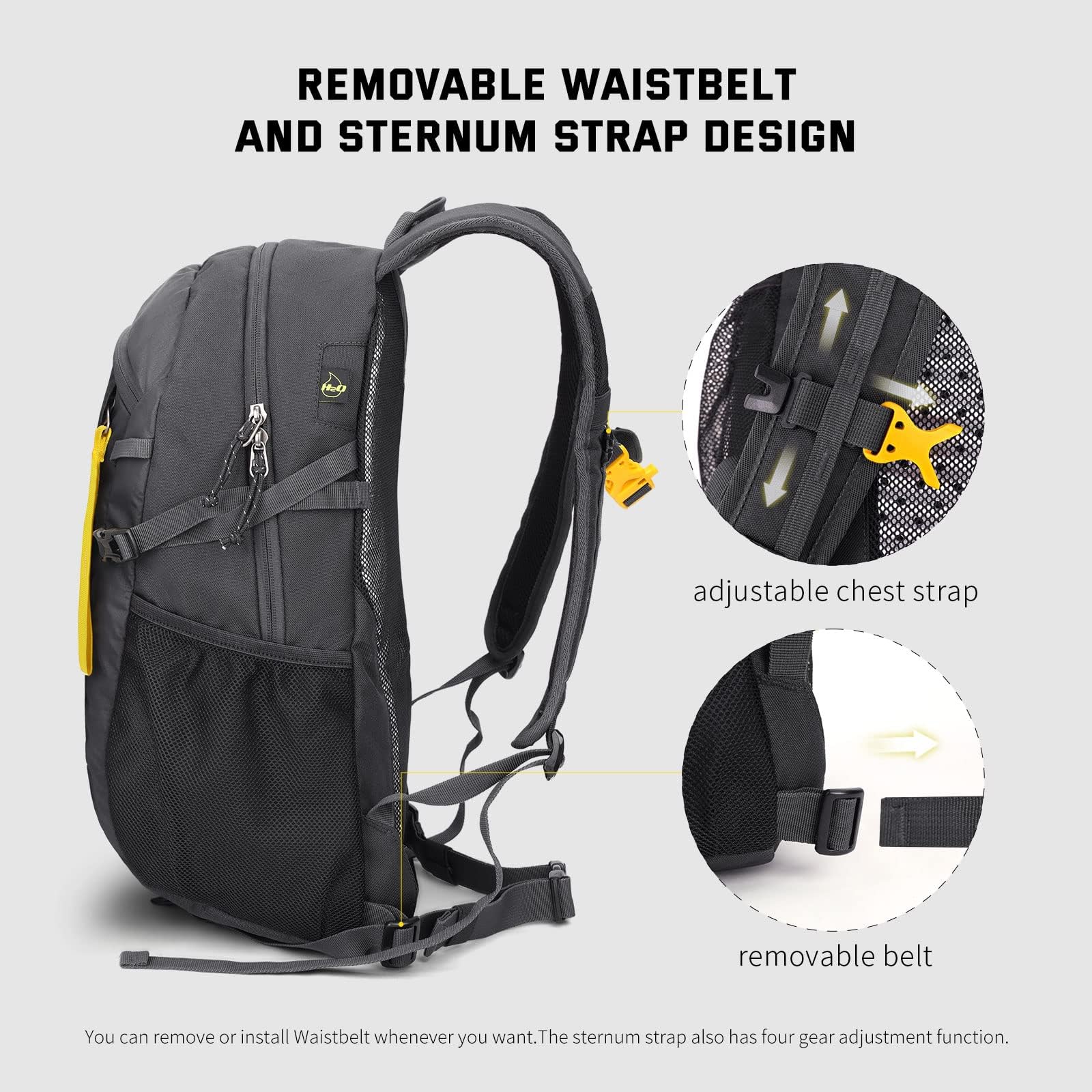 SKYSPER Small Hiking Backpack, 20L/30L Lightweight Travel Backpacks Hiking Daypack for Women Men