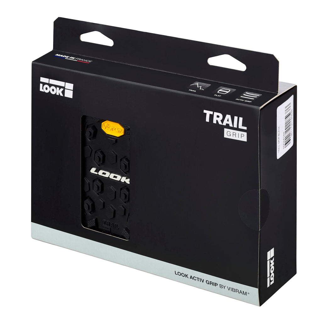 Look Cycle - Geo Trail Grip Bike Pedals - Flat Pedals - Reliability, Comfort And Durability - Slip-Proof Safety - Innovative Act