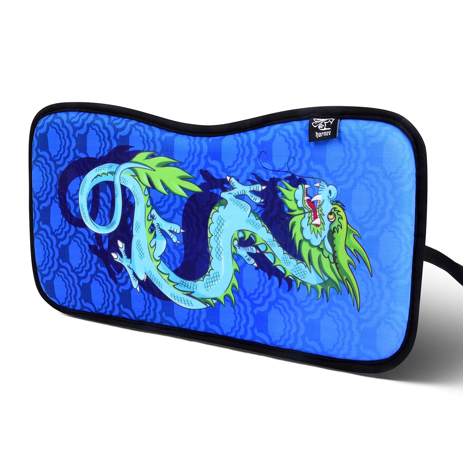 Hornet Watersports Dragon Boat Seat Cushion with Graphic Seat Pad (Blue Dragon)