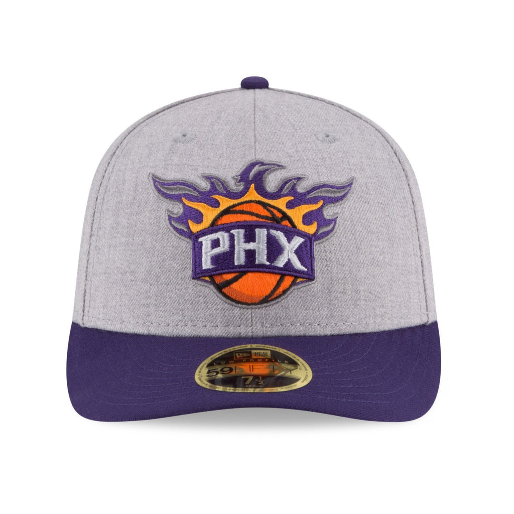 Nba Phoenix Suns Men'S Low Profile 59Fifty Fitted Cap, 7.25, Heather Gray