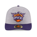 Nba Phoenix Suns Men'S Low Profile 59Fifty Fitted Cap, 7.25, Heather Gray