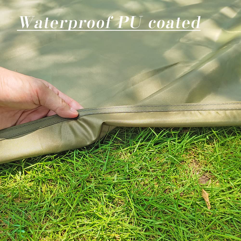 13.5X13.5 Ft Tent Footprint Waterproof Camping Tarp Ultralight Mat Under Tent Moisture-Proof Ground Sheet Mat