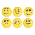 Stiga 6 Pack Emoji Table Tennis Balls - 40Mm Ittf Regulation Size And Weight Ping Pong Balls