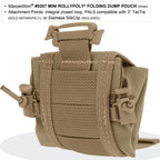 Maxpedition Mini Rollypoly Folding Dump Pouch (Khaki)