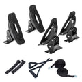 Best Marine and Outdoors Kayak Roof Rack Saddles, Universal Carrier Cradles for Kayaks & Canoes, Rooftop Mounts for Cars, Trucks