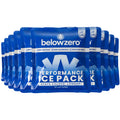 Below Zero Prefilled Reusable Ice Packs For Coolers | Long Lasting Freezer Ice Blocks For Camping, Lunch Bags & More | 48 Hour C