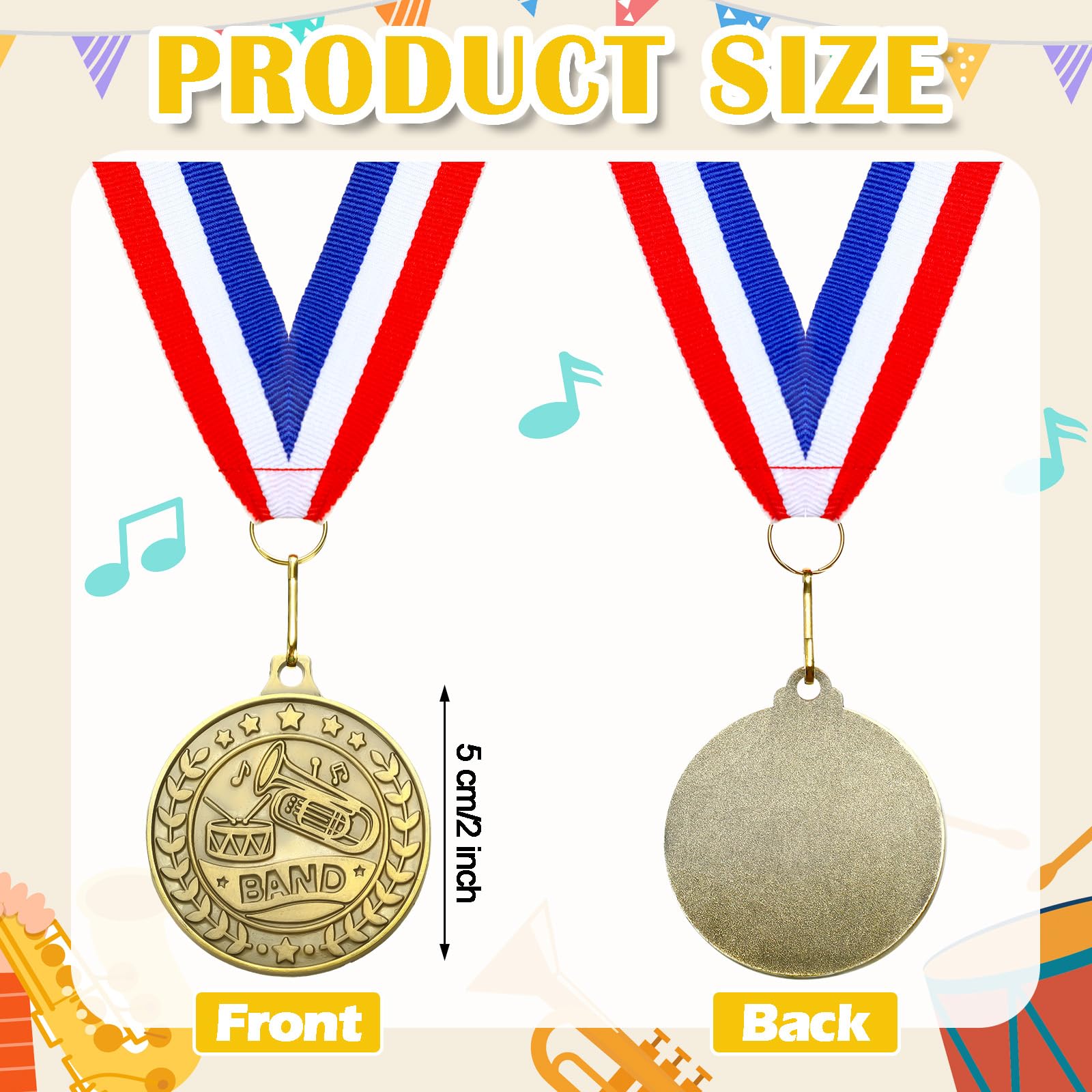Quelay 30 Pcs 2 ' ' Gold Medals For Awards,Winner Encourage Team Participation For Kids Adults Trophy Award Prize Gift Competiti