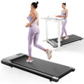 Deerrun Walking Pad, 2025 Smart Under Desk Treadmill, Treadmills For Home/Office, 2 In 1 Walking Pads Treadmill With Led Dispaly