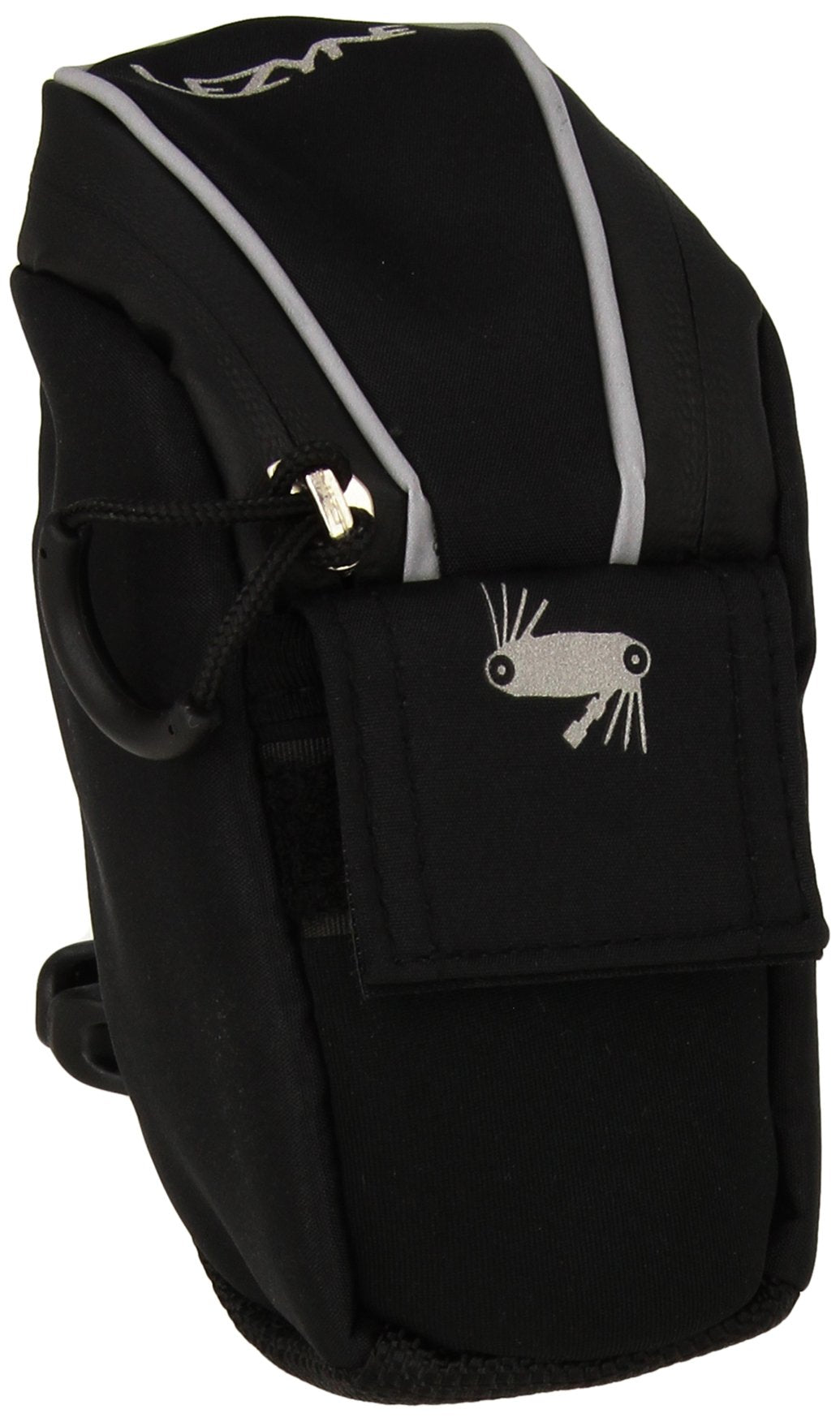 Lezyne Micro Caddy Quick Release Saddle Bag (Medium, Black)