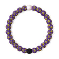 Lokai Silicone Beaded Bracelet For Men & Women, Nfl Football Collection - Minnesota Vikings, Logo, Extra Large - Silicone Jewelr