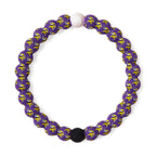 Lokai Silicone Beaded Bracelet For Men & Women, Nfl Football Collection - Minnesota Vikings, Logo, Large - Silicone Jewelry Fash