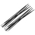 Tent Replacement Pole, 4M Camping Tent Poles Replacement For 3-4 People Fiberglass Camping Tent Pole Bars Outdoor Support Rods A