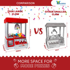 Bundaloo Claw Machine Arcade Game with Sound, Cool Fun Mini Candy Grabber Prize Dispenser Vending Toy for Kids, Boys & Girls