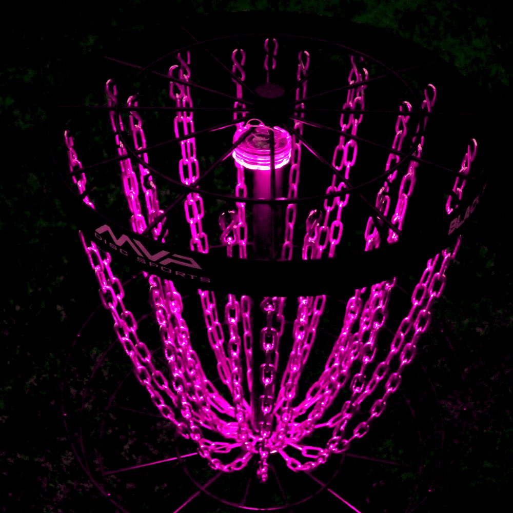 Mvp Disc Sports Lunar Module Led Disc Golf Basket Light