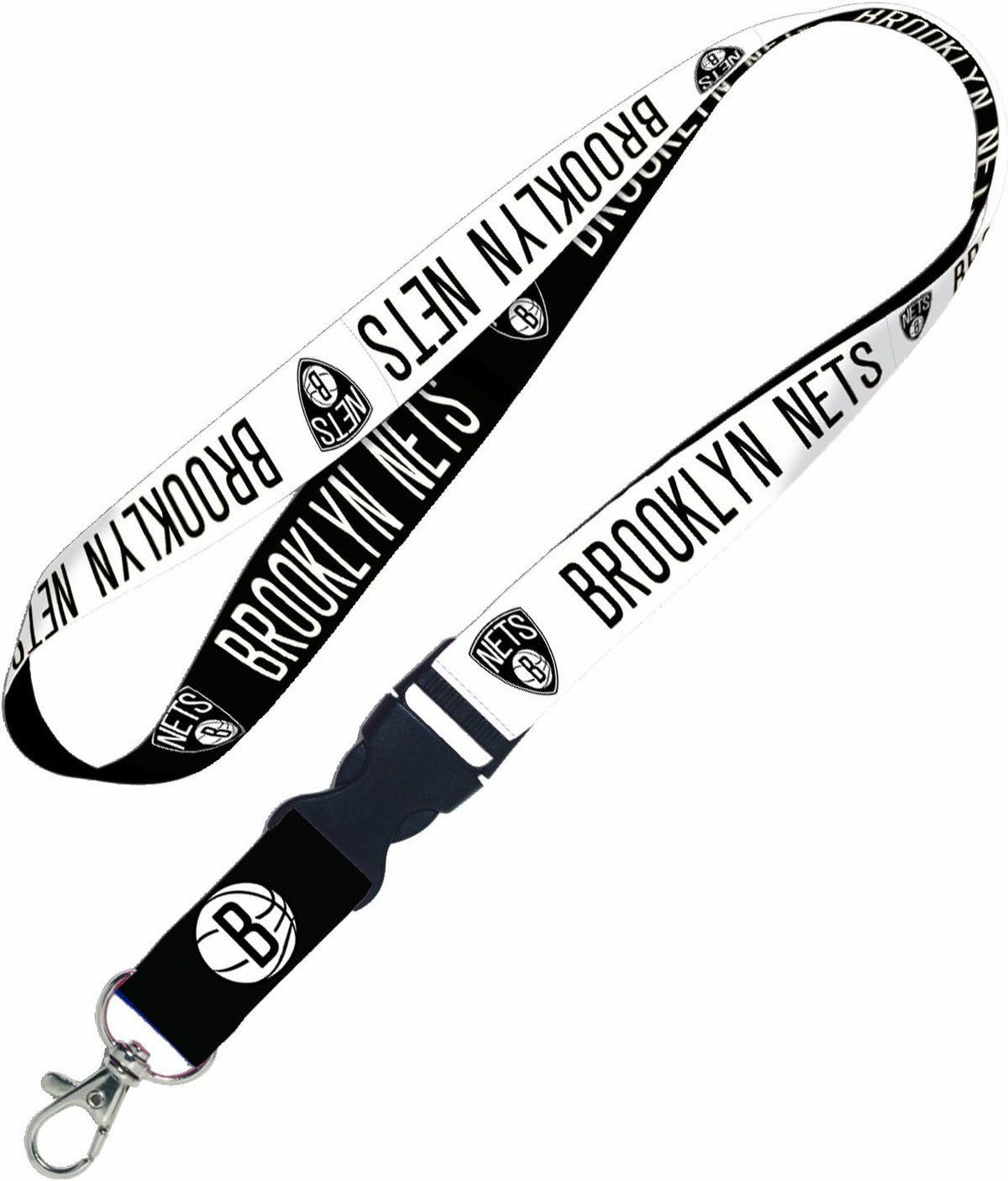 Brooklyn Nets Lanyard with Detachable Buckle