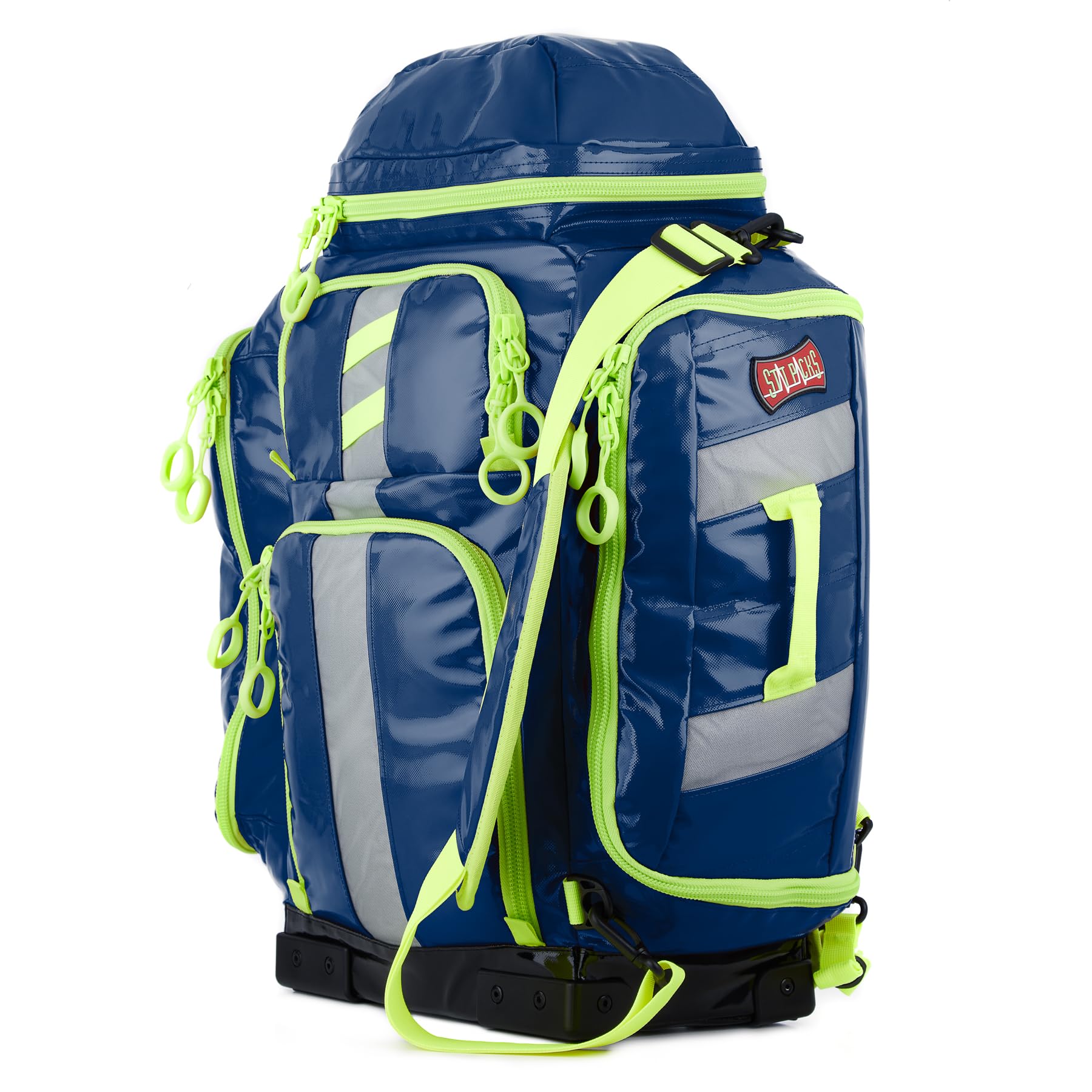 Statpacks G3+ Perfusion Hybrid Medical Backpack, Advanced EMS Trauma Bag (Blue)