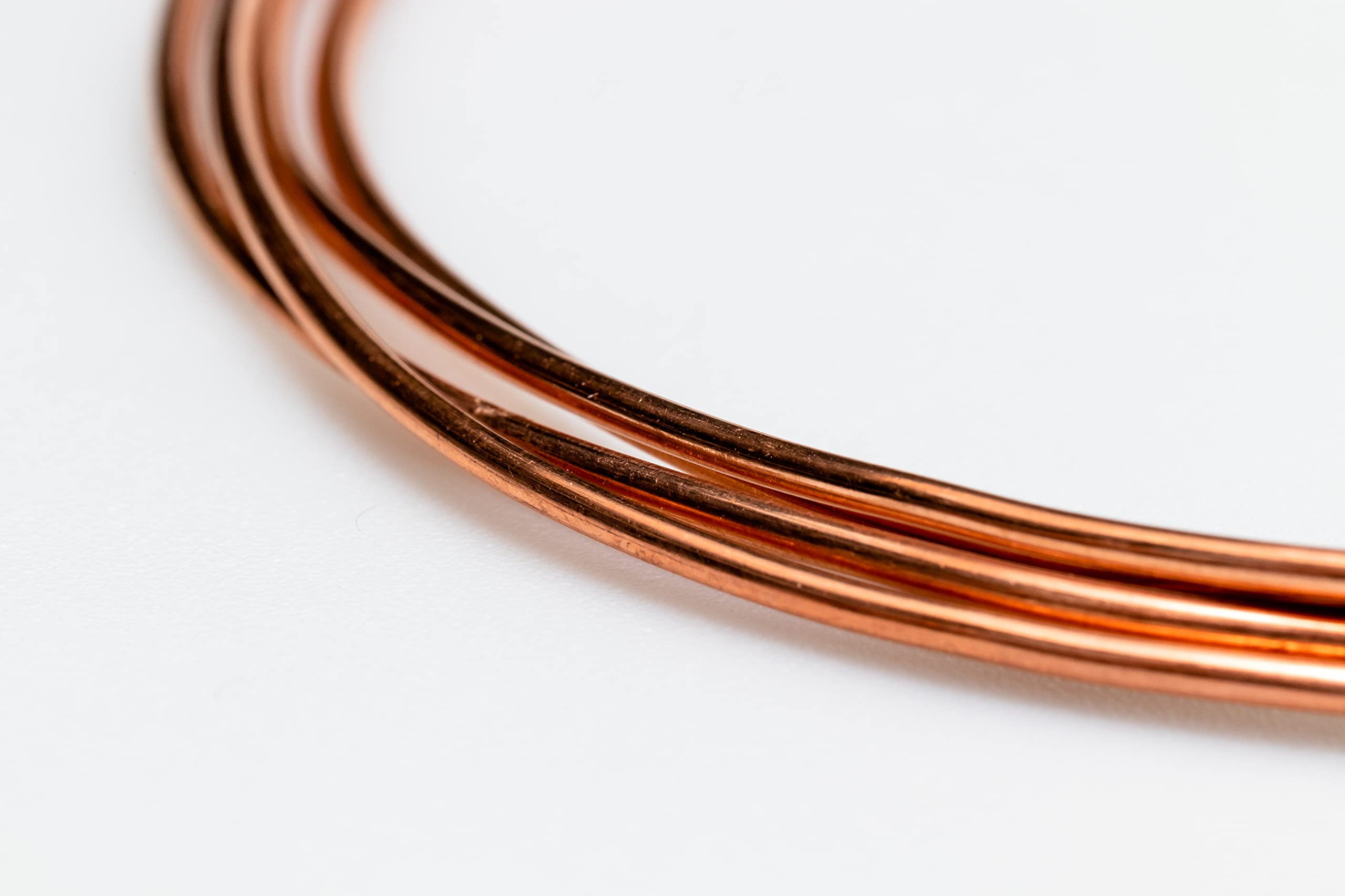 20 Gauge, 999 Pure Copper Wire (Round) Dead Soft Cda 110 Made In Usa - 10Ft By Craft Wire