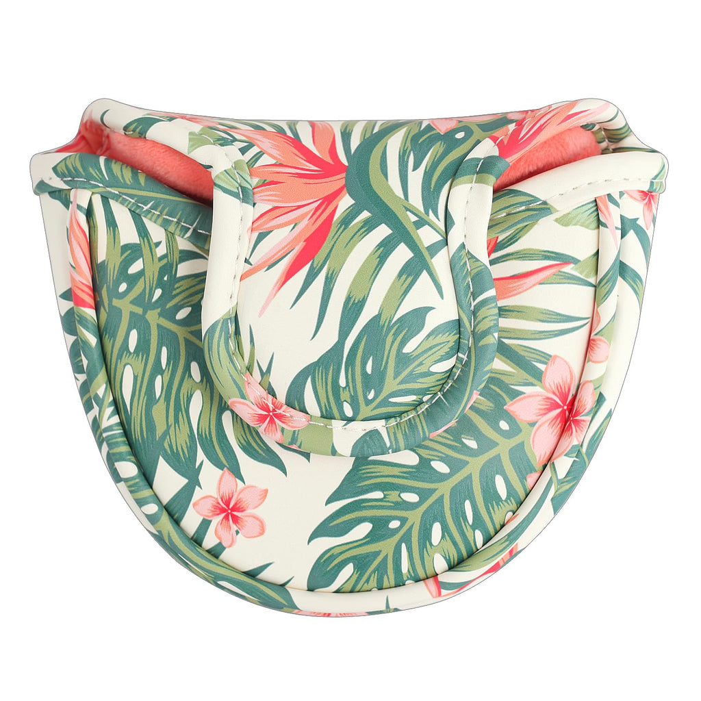 Shabier Golf Putter Cover Hawaiian Flowers Style Design Headcover For Golf Putter Head Cover