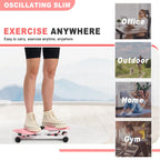 Waist Twister Machine With Resistance Bands - 300 Lbs Weight Capacity, Non-Slip Twist Board, Noiseless Ab Twister For Belly Fat