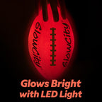 Glowcity Glow In The Dark Football - Light Up, Youth Size Footballs For Kids - Led Lights And Pre-Installed Batteries Included