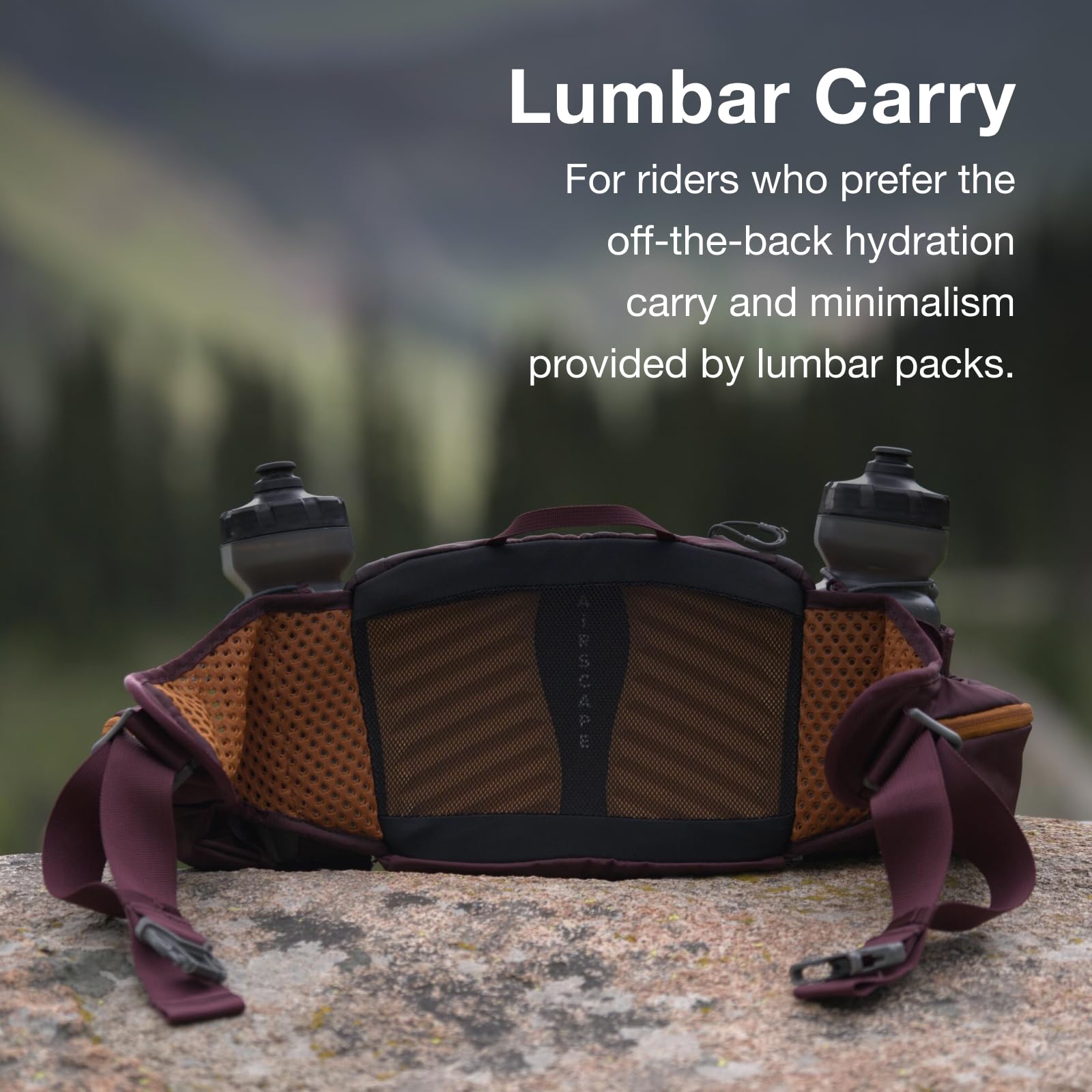 Osprey Savu 5L Biking Waist Pack for Men and Women, Aprium Purple