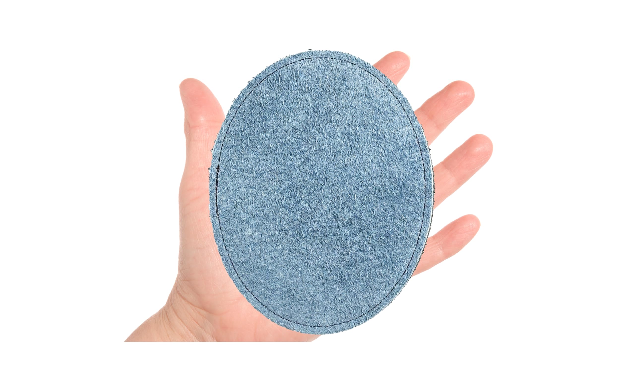 Strikeclub Bowling Ball Shammy Towel  Oval Shape Dual Sides Leather Bowling Towel  Easy Wipe Off Dirt & Oil To Boost Precision